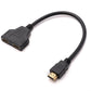 HDMI Splitter Adapter Converter for HDTV, 3D, TV, PC, Laptop to Monitors