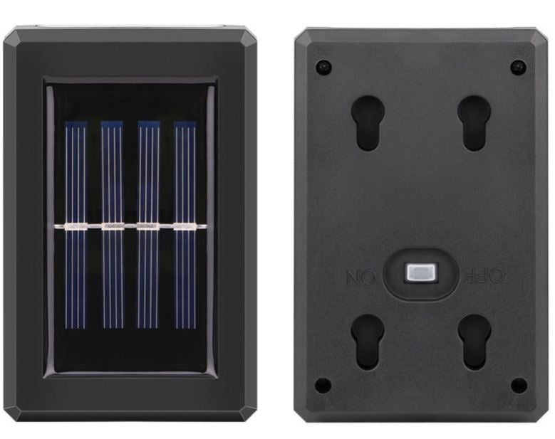 MHome Mini Solar Wall Light 2 Way – Motion Sensor, Waterproof & Energy-Saving