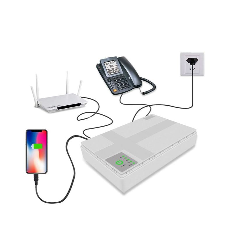 Tangka  MIni DC 8800maH UPS Battery Backup For Router And Support POE 1018P