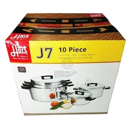 Hart Cookware Hart J7 10-Piece Cookware Set – Megamall Online Store