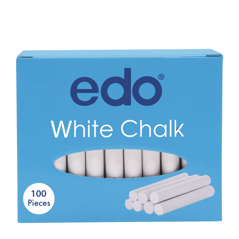 100pcs White Chalk in a Box Megamall Online Store