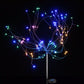 LED Dandelion Style Light String Splash Proof Ground Lamp for Garden Courtyard SOLAR