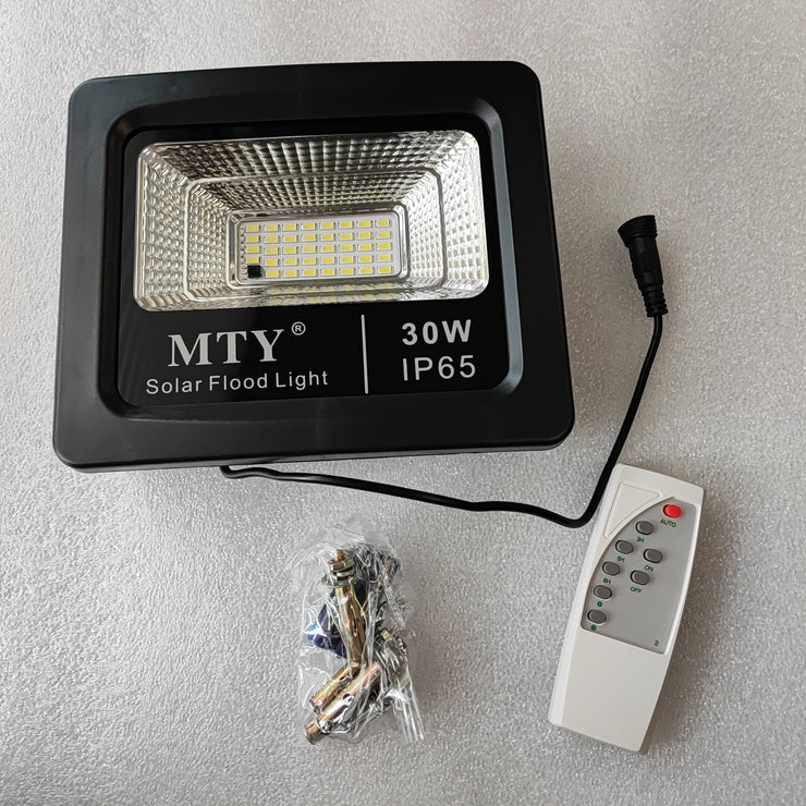 Load Shedding MTY-553030 30Watt Solar LED Outdoor Floodlight