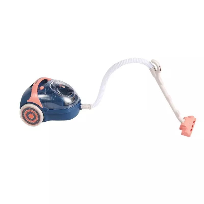 Kids Mini Simulation Vacuum Cleaner Toy - Realistic Pretend Play Cleaning Appliance With Lights & Sounds, Battery Operated