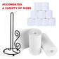 Black Stainless Steel Kitchen Towel Holder