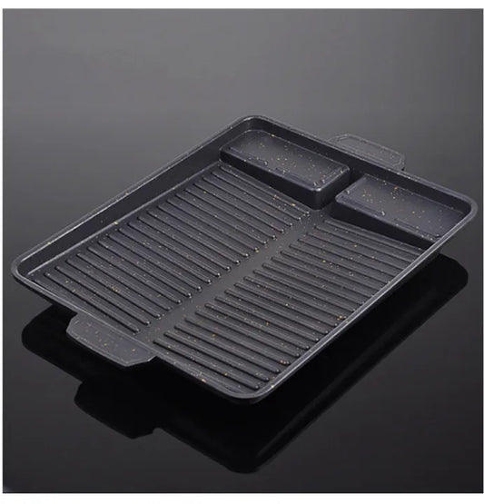 Non-stick  Rectangular  Grill Tray