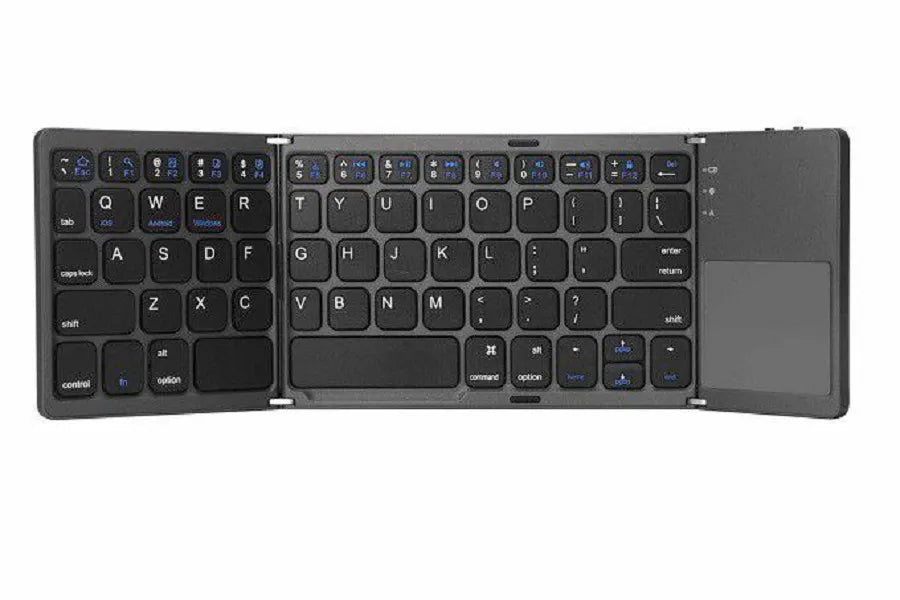 Foldable Bluetooth Keyboard with Touchpad
