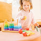 4in1 Colorful Geometric Stacker Building Blocks