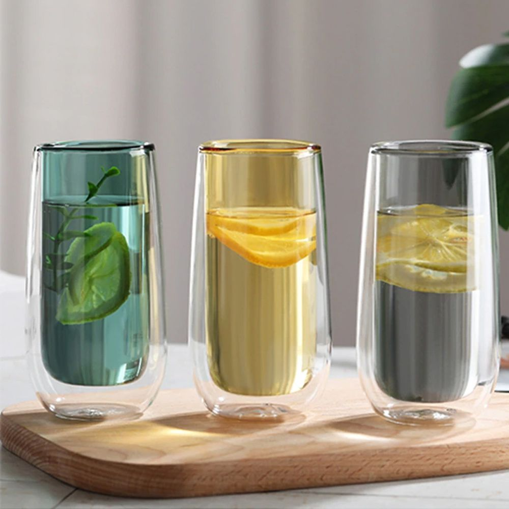 Borosilicate Anti-scalding Double Layer Glass