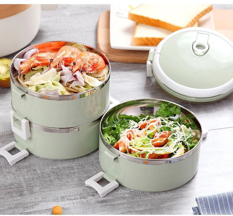 Two Layers Stainless Steel Lunch Box