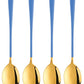 Tablespoon Stainless Steel blue/gold 6pcs