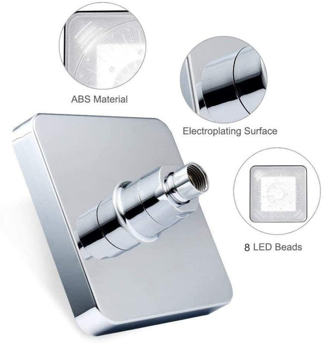 LED Colour Changing Shower Head