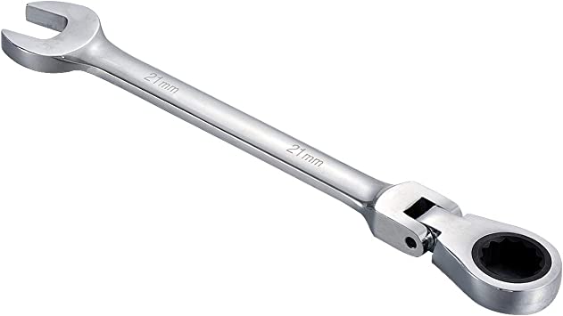 Chrome Vanadium Steel Flexible Head Ratchet Wrench 16mm, 20mm, 21mm, 22mm, 23mm and 24mm
