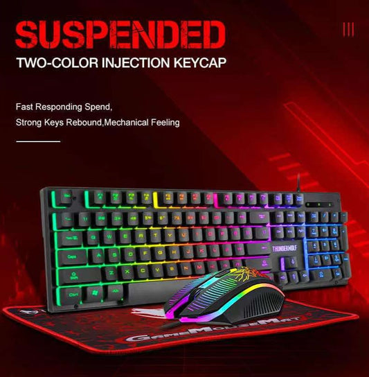 T-WOLF 3 IN 1 Gaming Wired Combo Kit- (TF-31)