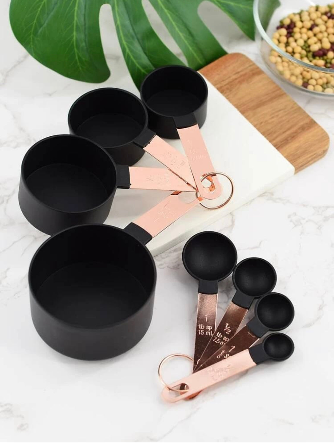 Stackable Spoon Set Stackable 8pc Measuring Cup & Spoon Set – Megamall Online Store