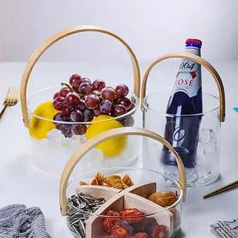 Multipurpose Fruit Basket/Ice Bucket 2pc