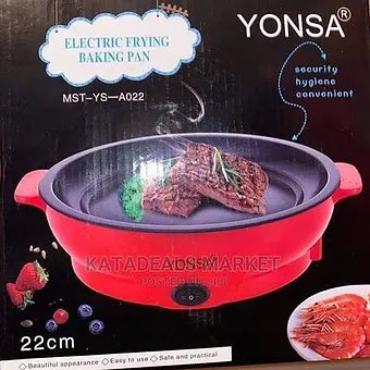 Yonsa Electric Frying Baking Pan 26cm