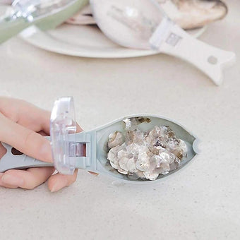 Fish Scale Remover with Clear Cover for Kitchen