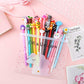 Cartoon Pen Set with Unicorn Pouch 10pc
