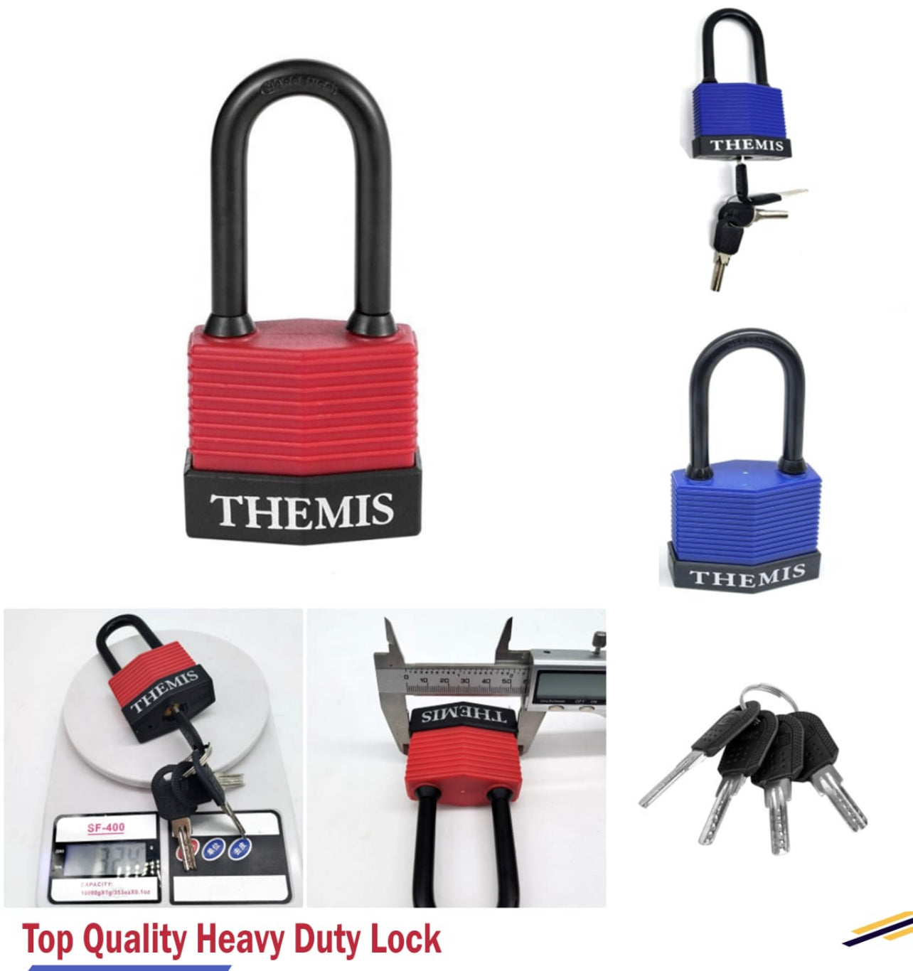 Safety Padlock Lockout with PVC Padlock pvc sheathed steel shackle 54mm