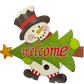 Christmas Hanging Decor Various 12pack