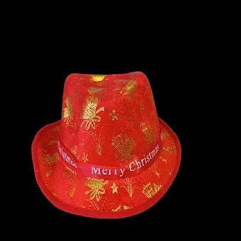 Merry Christmas Straw Hat