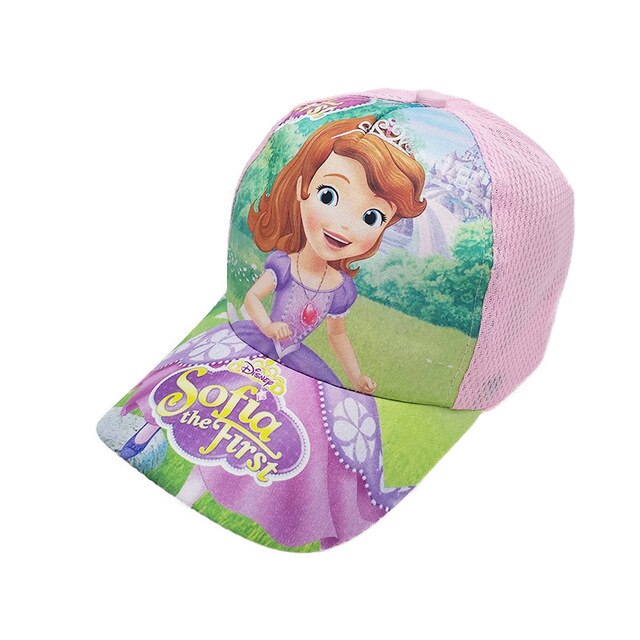 Assorted Replica Kids Caps | Frozen, Sophia The1st, Barbie, Minnie and Mickey Mouse Caps