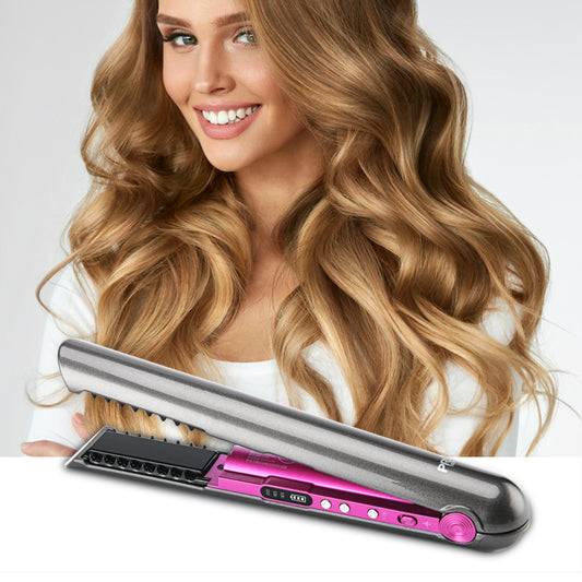 PRITECH Wireless Ceramic Flat Iron USB Rechargeable Hair Straightener
