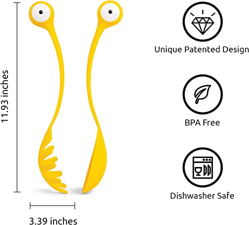 Pasta Monsters Salad Servers – Fun BPA-Free Kitchen Gadgets