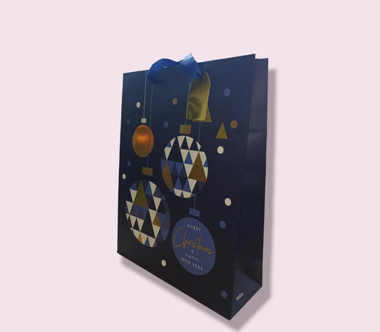 Large Merry Christmas and A Happy New Year Gift Bag