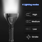 Flashlight Multifunction -10watt  Rechargeable LED