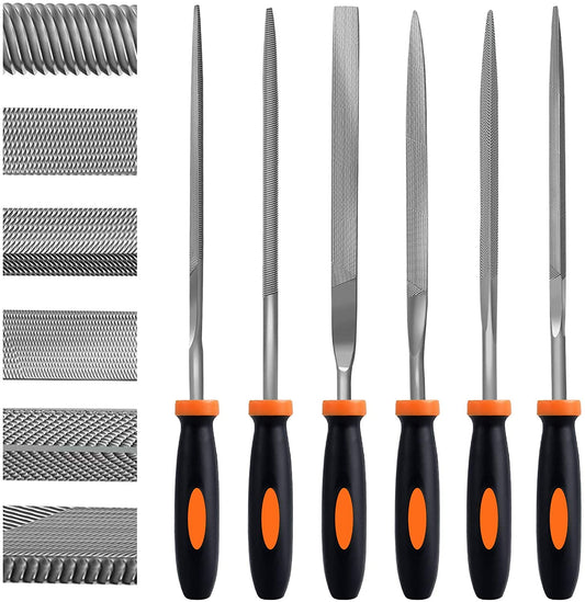 Needle File Set, 6PCS Premium Hand Metal Files