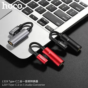 Hoco 2-1 Audio a converter Type C