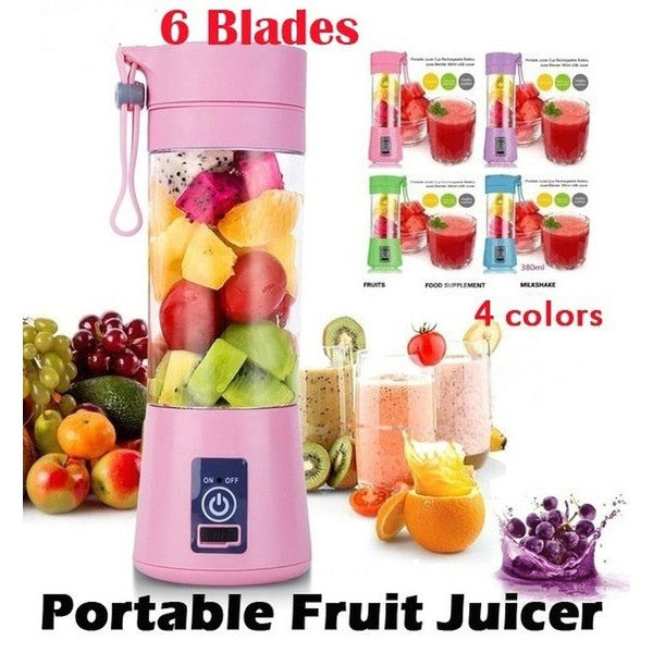 Mini USB Portable Fruit Juicer Home Travel Electric Smoothie Juice Maker Blender
