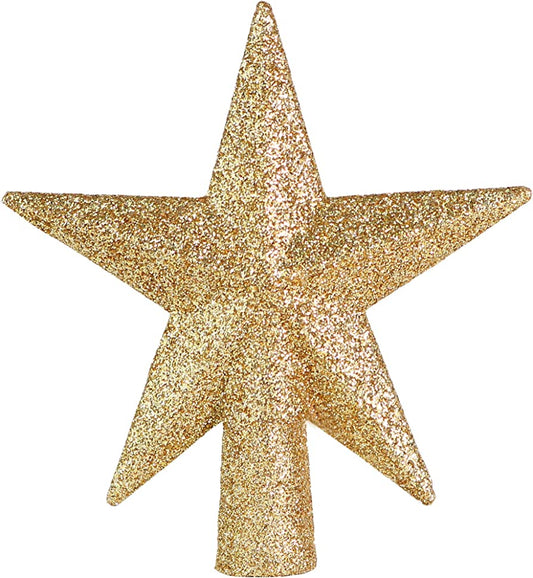 Christmas Tree Topper Star Gold