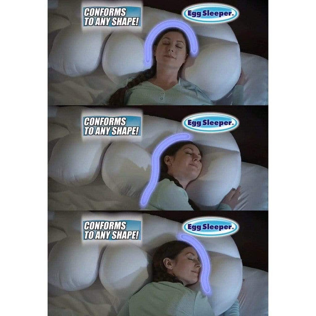 Egg Sleeper Pillow