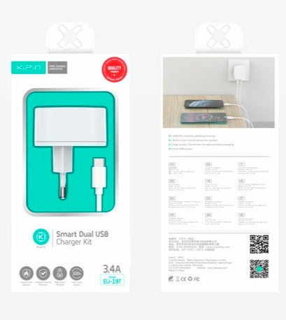 Smart Dual USB Charger Kit