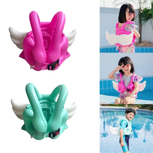 Angel Wing Swimming Vest – 2 Pack | Inflatable Kids Float Jackets