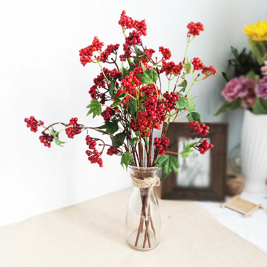 Artificial Berry Flower Fruit  Bunch
