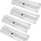 Transparent PVC Eye Glasses Case Hard Boxes Spectacle Cases, Clear Reading Glass