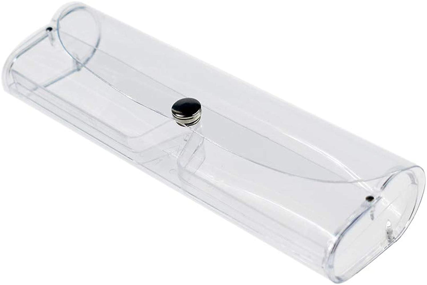Transparent PVC Eye Glasses Case Hard Boxes Spectacle Cases, Clear Reading Glass