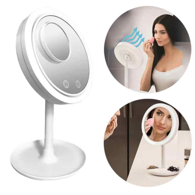 Mini Fan Morror LED Fan Mirror – Megamall Online Store