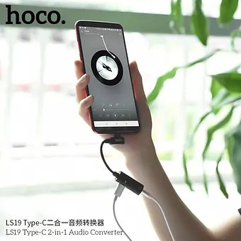 Hoco 2-1 Audio a converter Type C