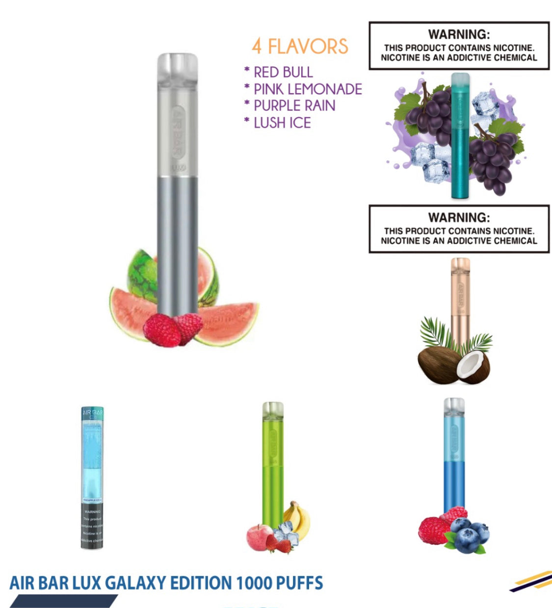 Air Bar Lux Disposable Device 10Pack