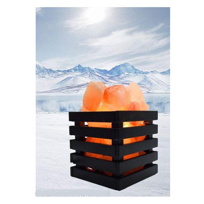 Basket Himalayan Salt Lamp