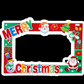 Christmas Photo Booth Prop Frame