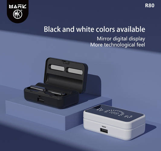 Mirror TWS BT 5.0 Wireless Earbuds Touch Control