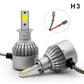 H3 LED Headlight Kit 6000K