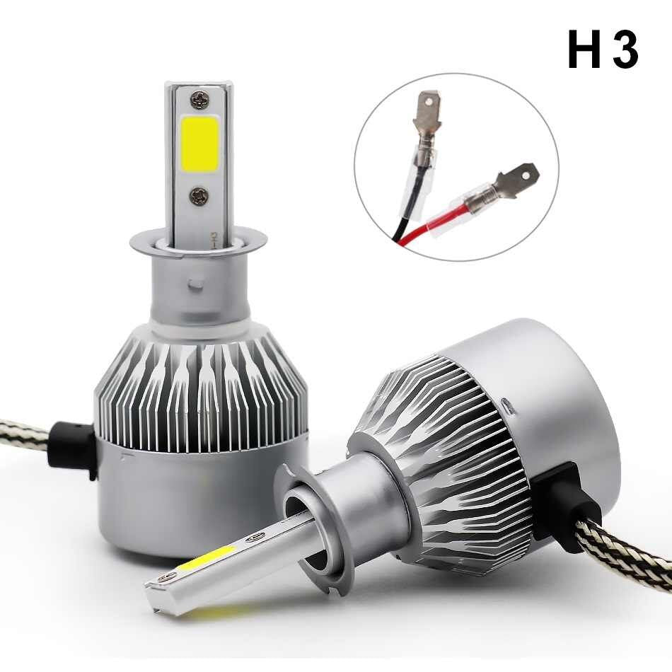 H3 LED Headlight Kit 6000K