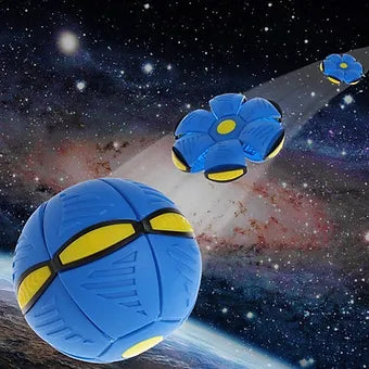 Flat Disc Throwing Ball